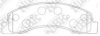 NiBK PN0057 Brake Pad Set, disc brake